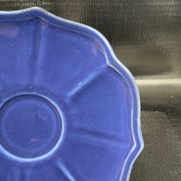 Pierre Deux Blue Teacup And Saucer Set Ceramic Made In Portugal Cup Plate Set - Picture 11 of 16